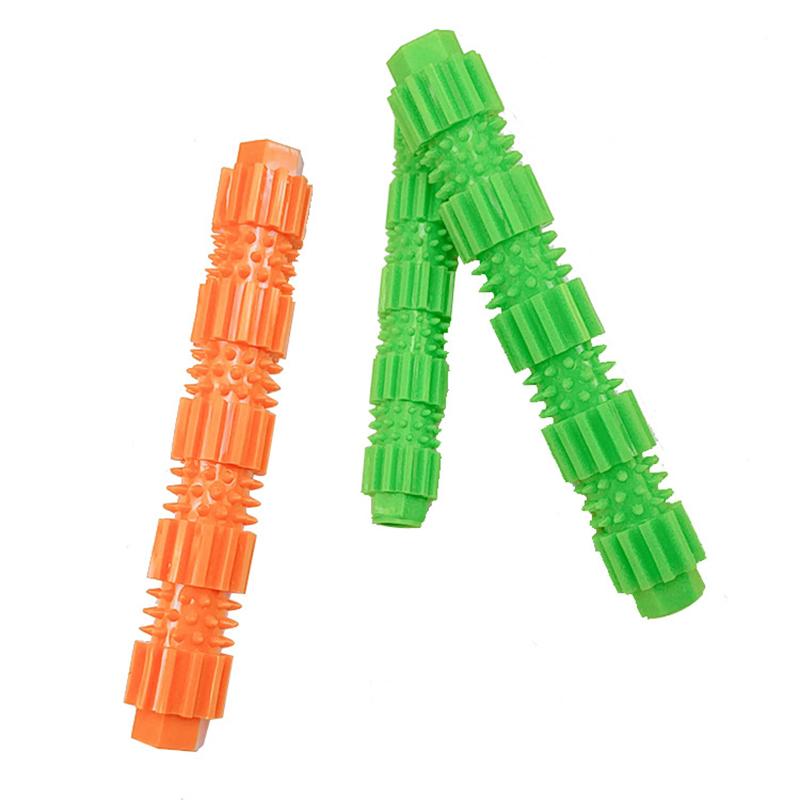 Pet Soft Rubber Molar Sticks Tooth Cleaning Point Massage Small Dog Toothpaste Pets Toothbrush Molar Pet Dog