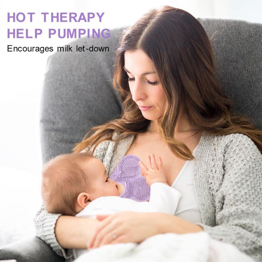 Petal Design Cooling Gel Pads Ice Compress Breast Ice Packs Breast Pads Lactation Support