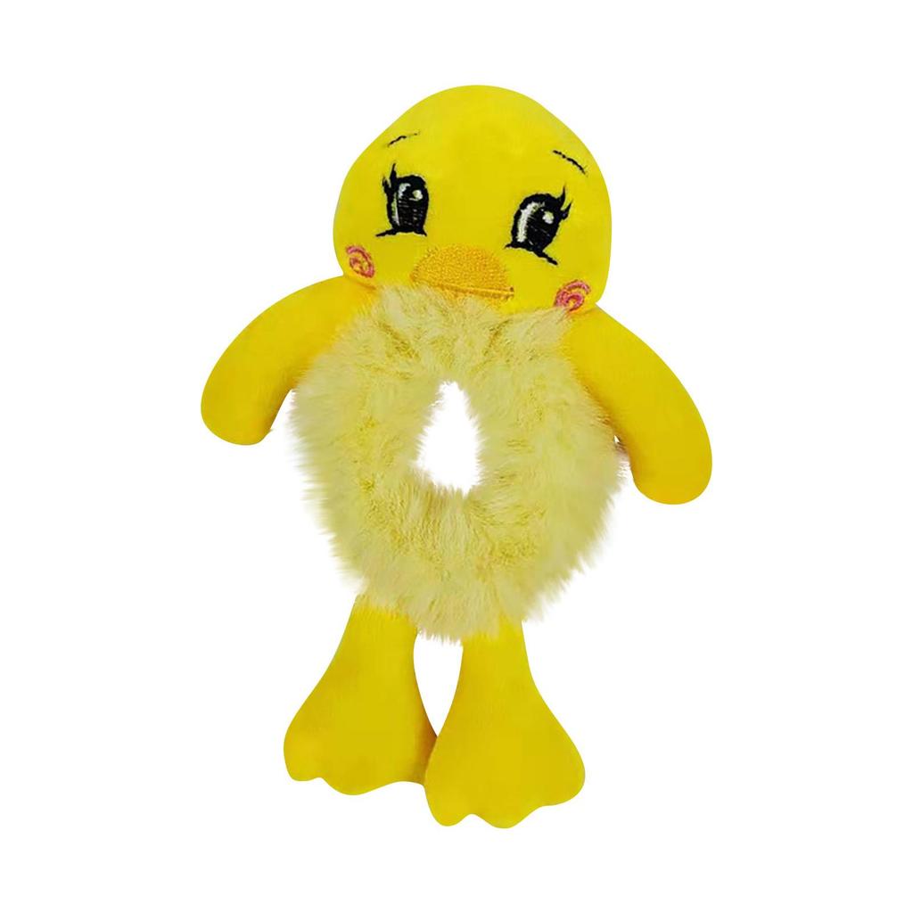 Детская мода плюшевая повязка для волос Симпатичная 3D завязка для волос с изображением животных Веревка для головы Кобура с хвостиком