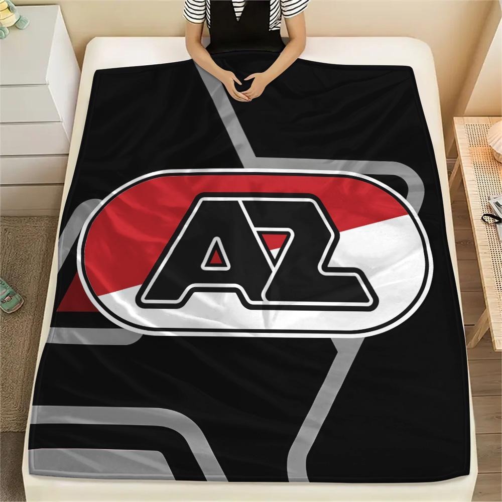 AZ Alkmaar poster FlAannel Blanket, High quality Comfortable for All Seasons, Home Decor, Warmth and Comfort