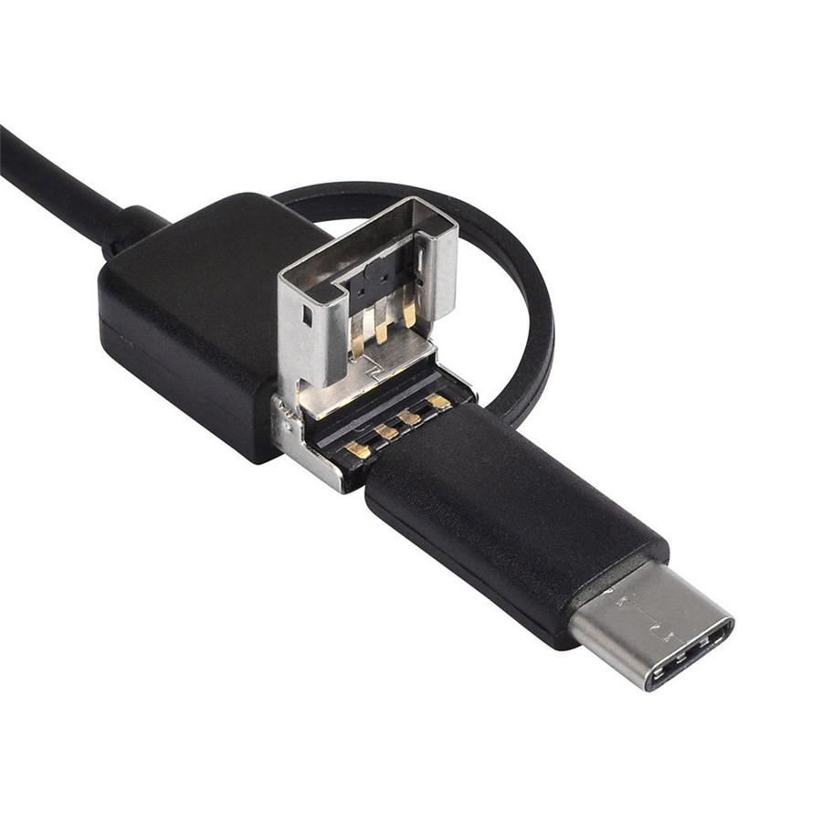 2M 8мм LED USB Эндоскопическая камера для инспекции