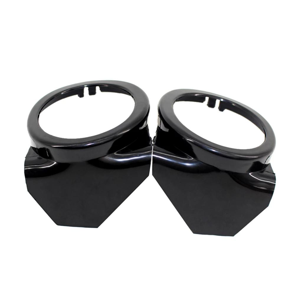 New 2Pcs LH+RH Fog Light Cover Trim For 00-06 BMW E46 3 Series M3 Style Front Bumper