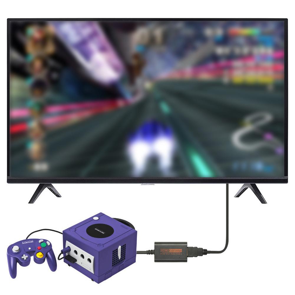 Для GC/N64/SNES/SFC сверхчеткий HDMI-совместимый конвертер видеоконвертер для игровой консоли