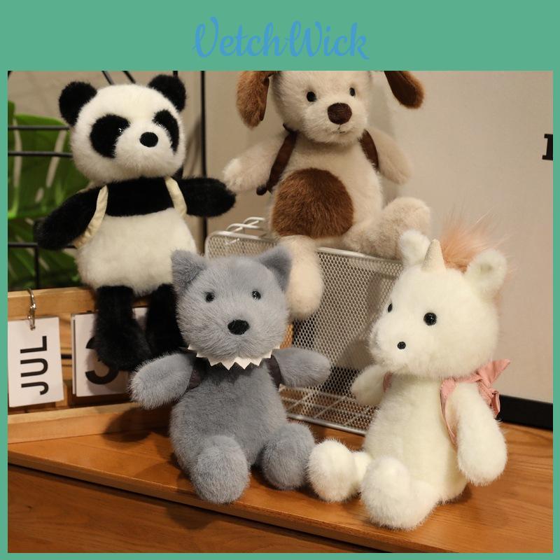 Adorable Soft Plush Dog Backpack Toy For Kid With Lightweight Design
