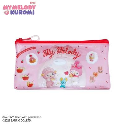 Sanrio Netflix MY MELODY & KUROMI Пенал прозрачный My Melody Япония НОВЫЙ