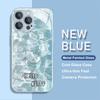 Summer Swim Hello Kitty Metallic-Color Phone Case For Samsung A12 14 21 22 23 24 30 32 33 34 51 52 53 54 71 72 73 5G Glass Cover