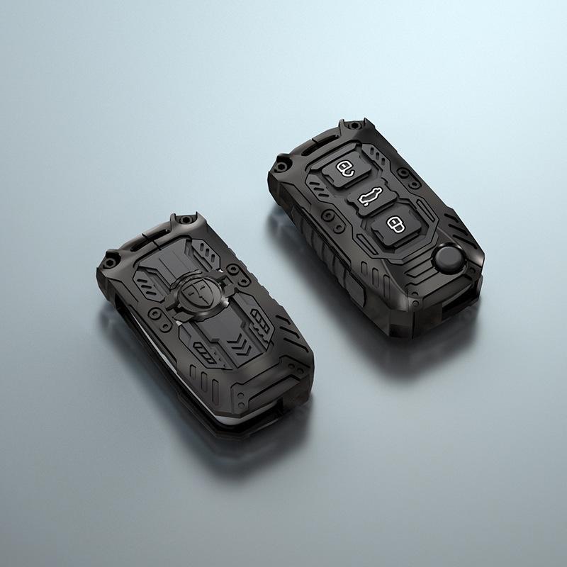 Чехол для ключей в стиле меха для Volkswagen Sagitar/Passat/Lavida - Подарок на Новый год 2024