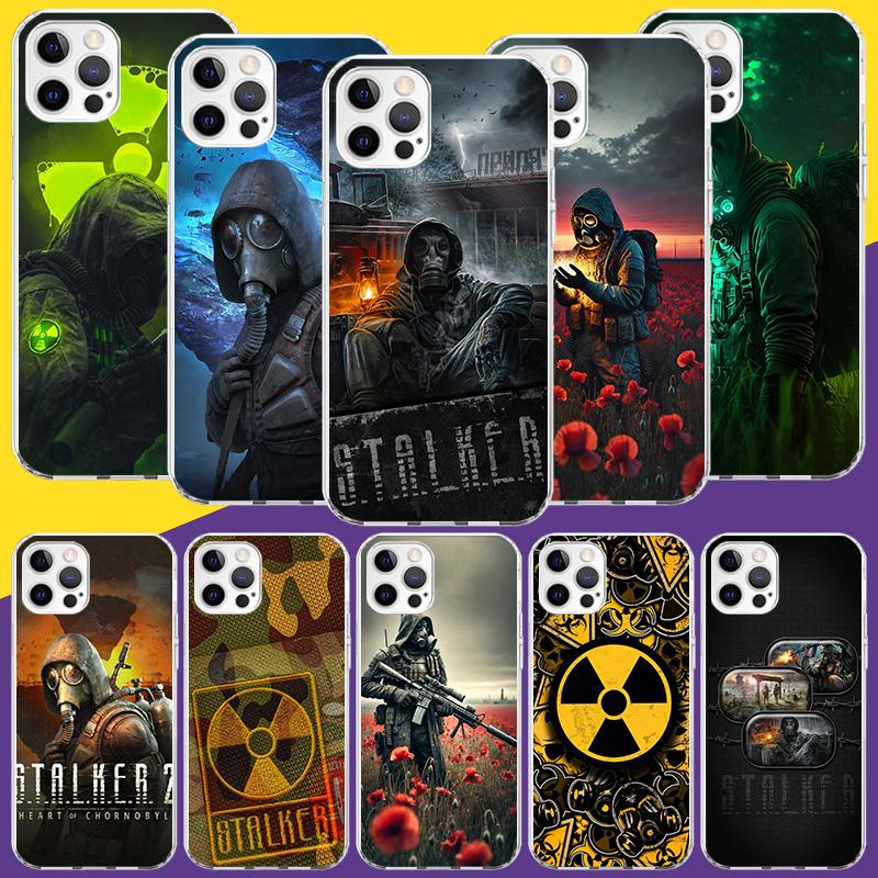 Игровой чехол S-Stalker для iPhone 17 Air 16 15 Plus 11 14 Pro Max 13 Mini 12 7 8 + SE Узорное искусство Индивидуальный чехол 17 Air 16