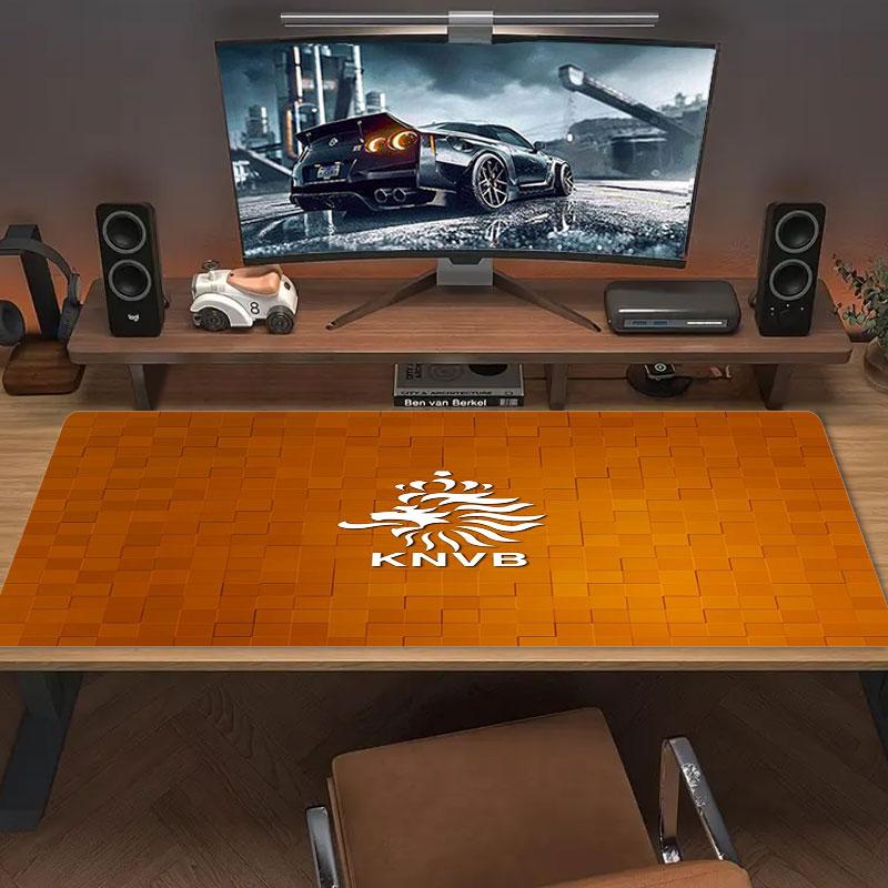 KNVB Large Size Mouse Pad Large Gaming Table Cushion Non-slip Laptop Tablet Big Mousepad XXL Mat Mini PC Playmat With Lock edge