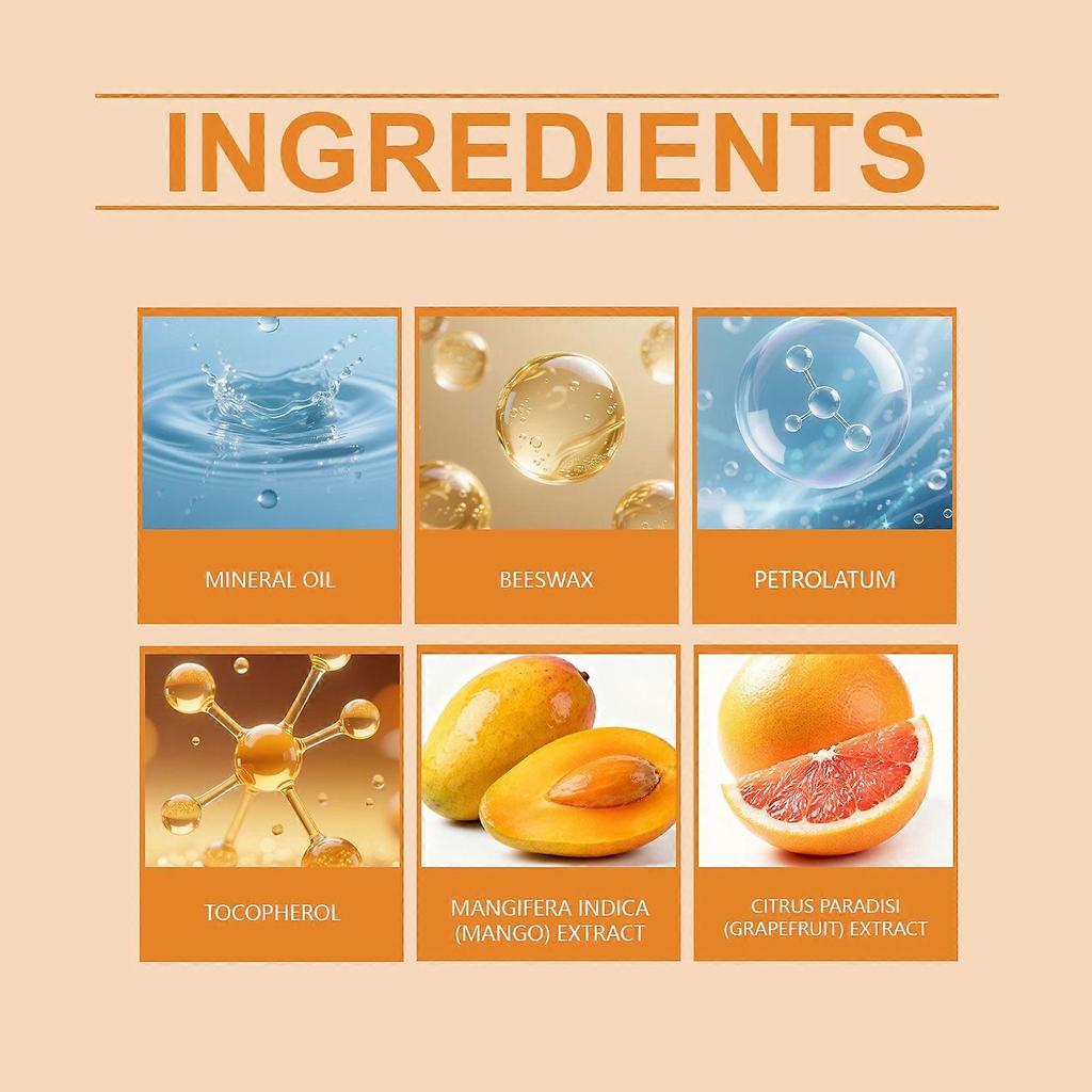 Oceaura Mango Grapefruit Flavor Body Care Stick Underarm Cleaning Smell Fresh And Sticky Application Care Stick