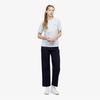 Lacoste Женская полосатая футболка с коротким рукавом TF262E-56GAEY