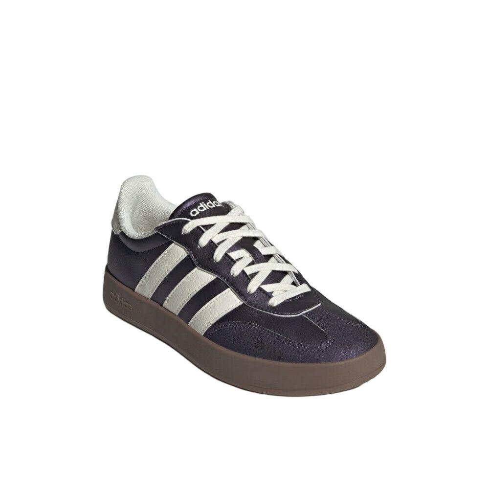 Adidas BARREDA Low top Skateboard Shoes Unisex Purple White Men's JQ6667