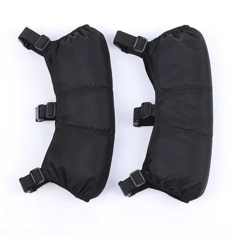 Motorcycle Legwarmers Kneecap Keep Warm Knee Pads Motorcycle Protection Suit for Skiing Cycing Outdoor Sports