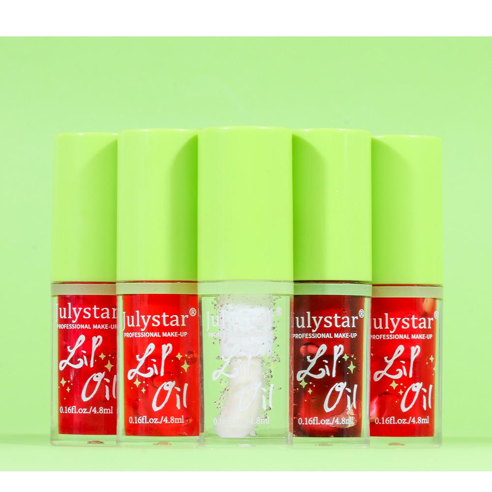 Длительное увлажнение Прозрачное увлажняющее масло для губ Увлажняющий легкий цветной блеск для губ Dudu Lip Fruit Mirror