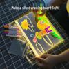 DIY Hand-Painted LED Light Board Kit: Children's Festive Luminous Writing & Drawing Set.