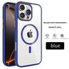 Роскошный магнитный беспроводной зарядный чехол Magsafe для iPhone 16 15 14 13 12 11 Pro Max противоударный мягкий бампер прозрачный чехол