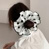 Large Big Hair Accessories for Women Girl Band Korean Elastic Scrunchies Tie Rubber Kpop Adults Leading Fashion Popular Vintage