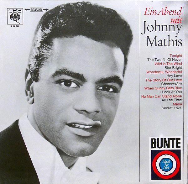 Виниловая пластинка JOHNNY MATHIS - Ein Abend Mit Johnny Mathis S62829 CBS 1966 Германия Джаз Б/у