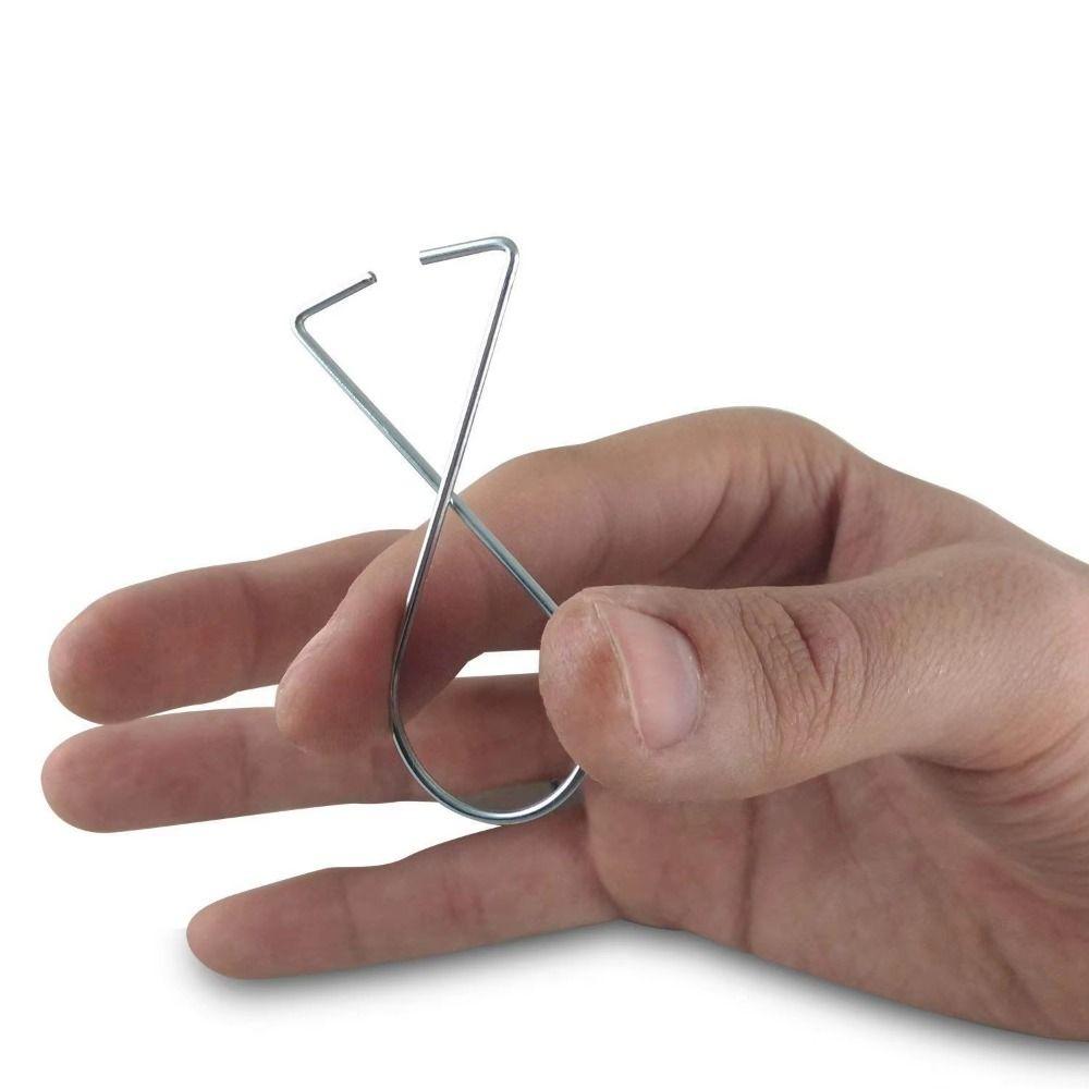 50Pcs/Set Heavy Duty Drop Ceiling Hooks Rust Proof T-bar Drop Ceiling Clip  Home Decor