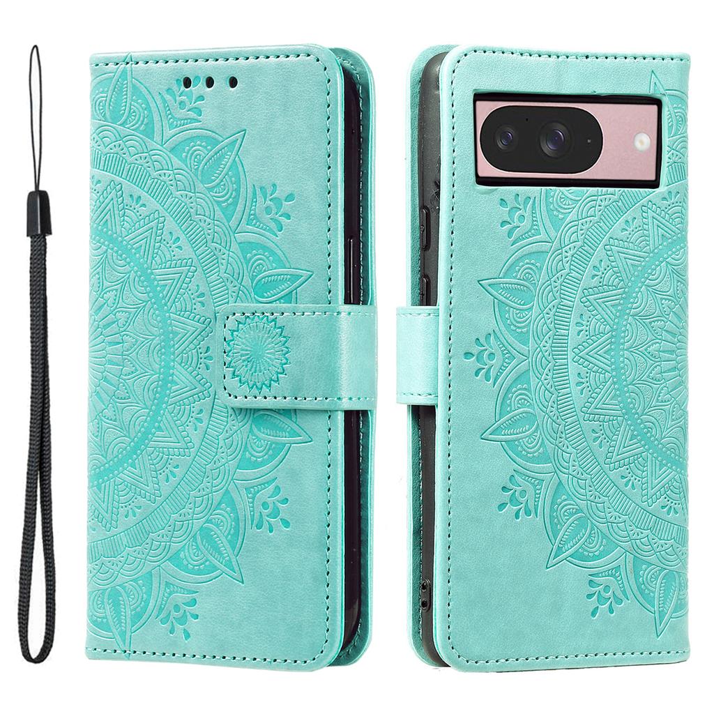 For Google Pixel 10 Pro/Pixel 10 Stand Case Imprinted Totem PU Leather Wallet Phone Cover
