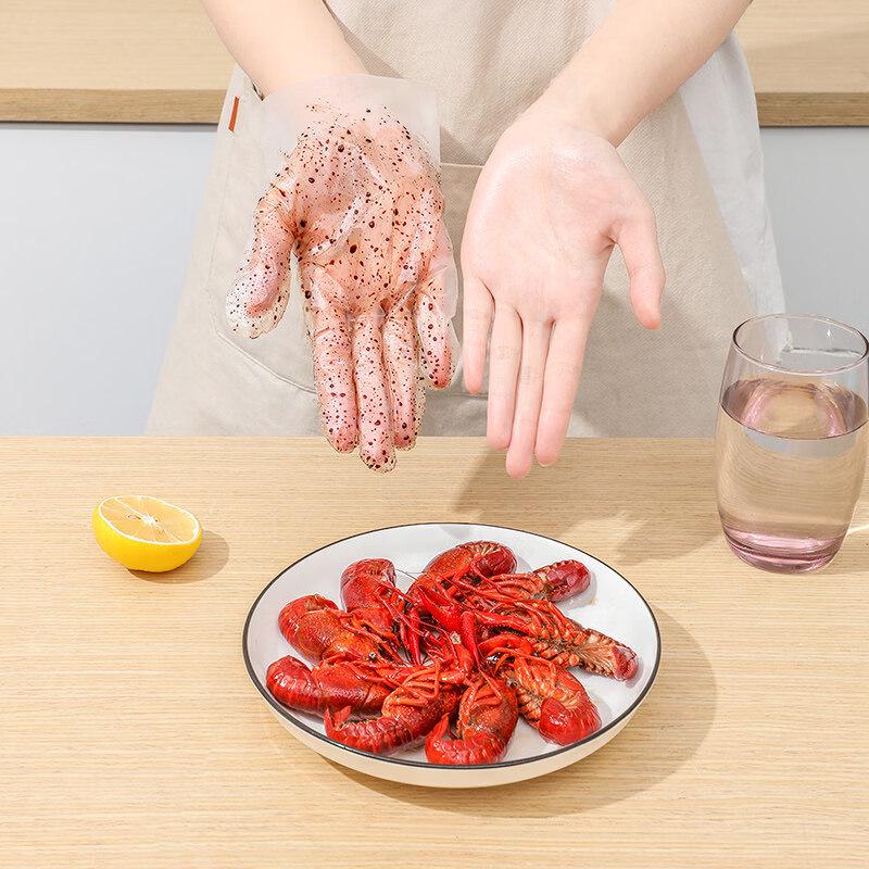 ZISIZ Disposable Food Grade TPE Gloves