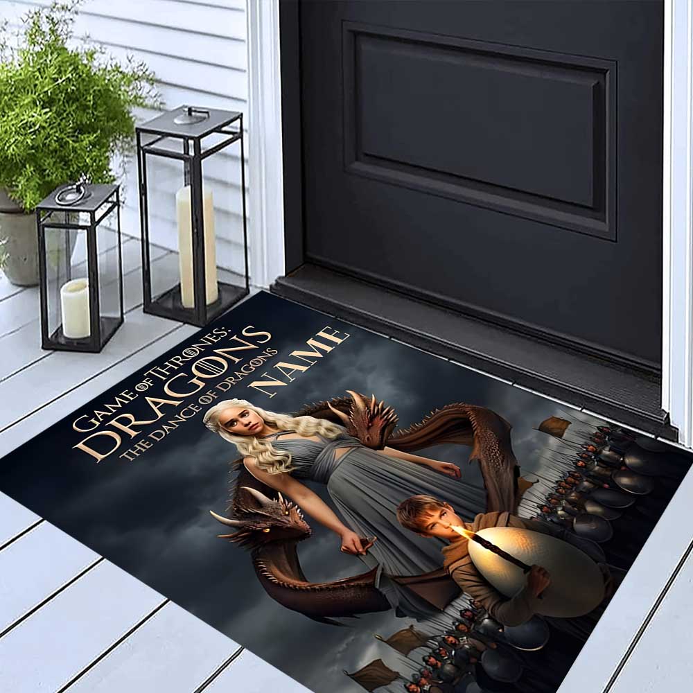 Warner Bros. Works (43) Customize your name rug, office chair cushion, home bedroom living room gift.