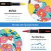 Водонепроницаемый акриловый маркер для искусства и граффити - Не размазывается, идеально подходит для студентов и детской раскраски