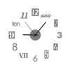 Self Adhesive 3D DIY Wall Clock Sticker