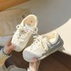 New Versatile Campus Style Sports and Leisure Board Shoes Autumn Little White Shoes Women's Ugly Cute Sports Shoes