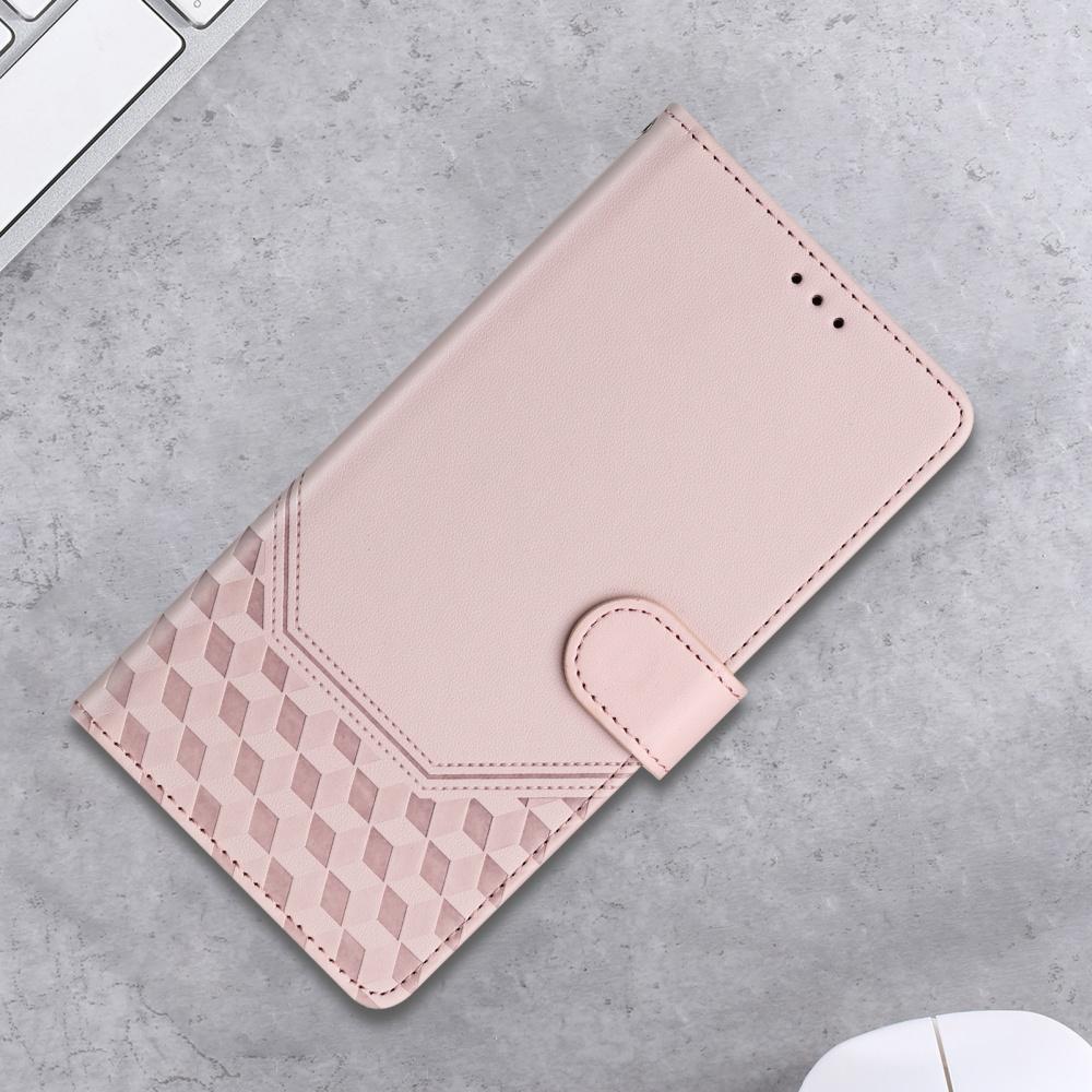 Luxury Honeycomb Texture Phone Case Magnetic Flip Wallet Cover for Honor 90 Lite, 80, 70, 60SE, 20S, 20, 9X, 9
