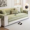 Подушка для дивана из шенилла Four Seasons Universal Cushions Non-Slip Nordic Simple Green Simple Sofa Cover Fabric