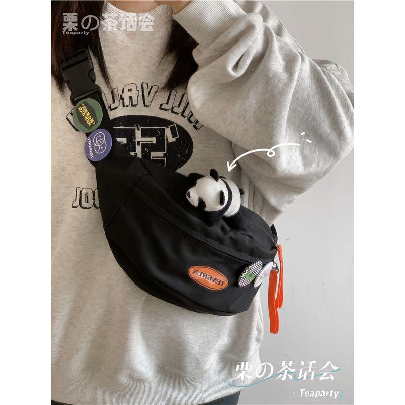 Сумка на пояс для мобильного телефона в японском стиле, в стиле инс, модная мужская нагрудная сумка, минималистичная универсальная сумка, женская повседневная спортивная сумка-мессенджер, мужская