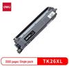 Deli Оригинальный черный картридж с тонером TK26XL повышенной емкости