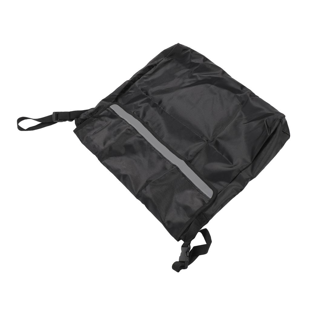 Сумка для хранения инвалидной коляски большой вместимости из ткани Оксфорд, портативная подвесная сумка-органайзер на спинку инвалидной коляски для