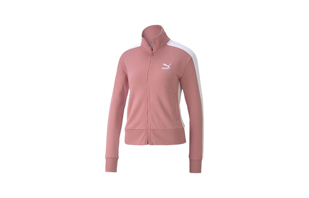 PUMA Jackets Women's Pink Stand Collar Moderate 599143-16
