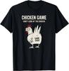 Chicken Game Dont Look At The Chicken Graphic Tshirt Unisex Unisex Funny Meme Casual Cotton Short Sleeve Streetwear Tee