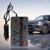 Автомобильный инвертор мощности 300 Вт, преобразователь 12 В в 220 В с USB-портами и индикацией для зарядки автомобиля