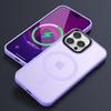 Luxury Matte Magnetic For Magsafe Translucency Case For iPhone 15 14 13 12 11 Pro Max 14 Plus Wireless Charge Shockproof Cover