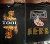 Футболка унисекс с коротким рукавом черного цвета, тур группы Tool 2002