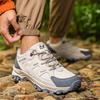 БОЛЬШОЙ РАЗМЕР Мужские Женские Кроссовки для Приключений Прочные Сцепление Нескользящая Обувь На шнуровке Комфорт Идеальны для Уличных Походов Ботинки Мужская Обувь37-49