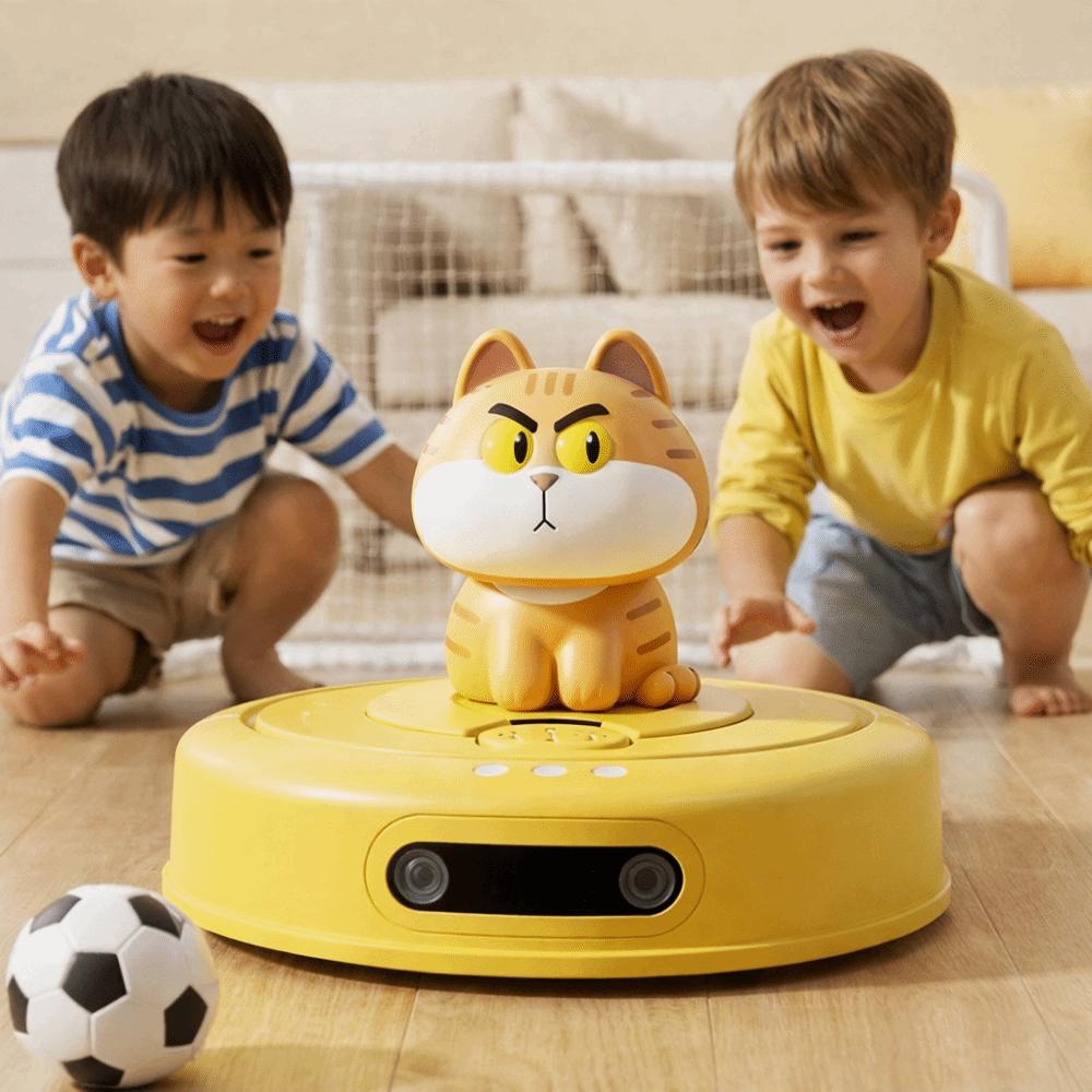 Sweeping Machine Cartoon Automatic Toy Car Cartoon Back-and-Forth Toy Educational Toy