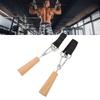 1 Pair Wooden Pull Up Grips Professional Arm Strength Training Pull Up Fitness Accessories for Home 