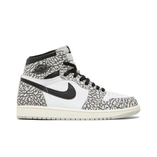 Кроссовки Air Jordan 1 Retro High OG White Cement DZ5485-052