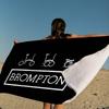 Пляжное полотенце из микрофибры с логотипом Brompton, впитывающее, быстросохнущее, мягкое, для йоги, плавания, курорта, альпинизма