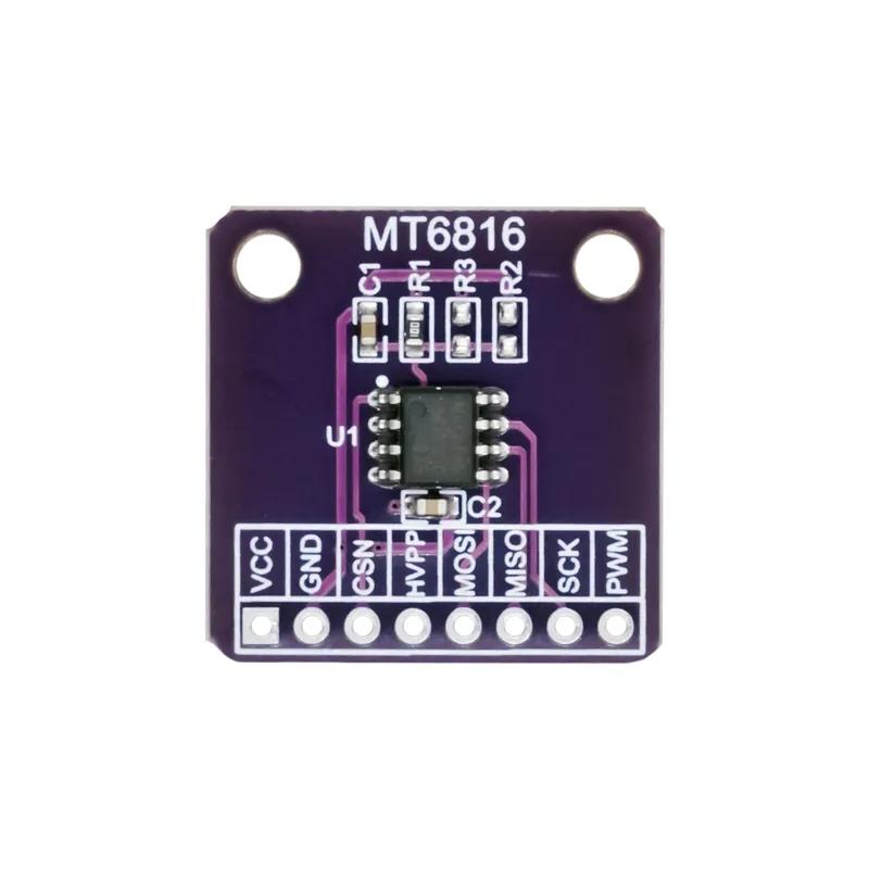 MT6816 высокоскоростной и высокоточный магнитный энкодер модуль датчика измерения угла магнитной индукции