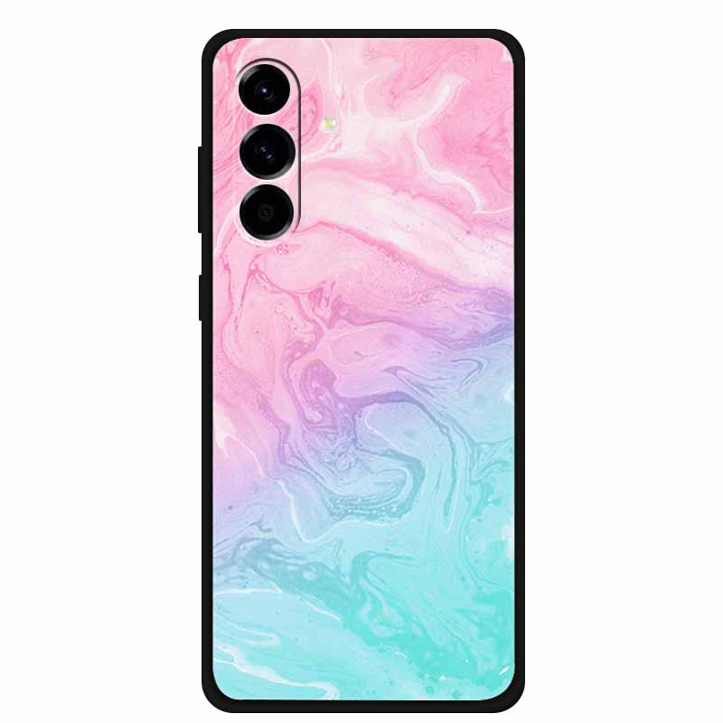 Чехол для Samsung Galaxy A57 Силиконовый ТПУ Мягкий Funda для Samsung Galaxy A37 Samsung A57 5G Градиентный Мраморный Чехол для Телефона Задняя Крышка