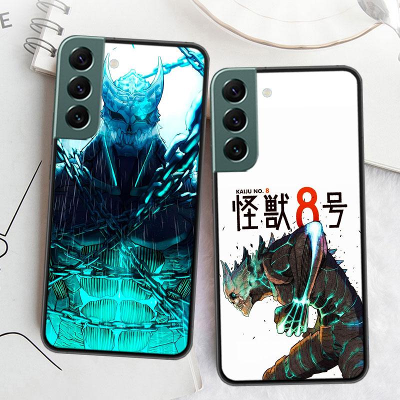 Кайдзю Нет. 8 Аниме чехол для телефона Samsung A14 A24 A34 A54 A03S A04S A13 A23 A33 A53 A73 A70 A50S A30 A40 A71 A51 A41 A31 A20E A21 A20