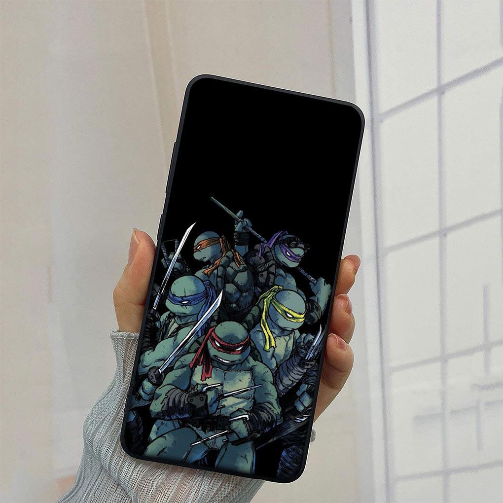 Anime N-Ninjas Cartoon T-Turtles Phone Cover Casing for Samsung Galaxy S23 S22 S21 S20 Fe Ultra S8 Plus M21 + Soft TPU Case