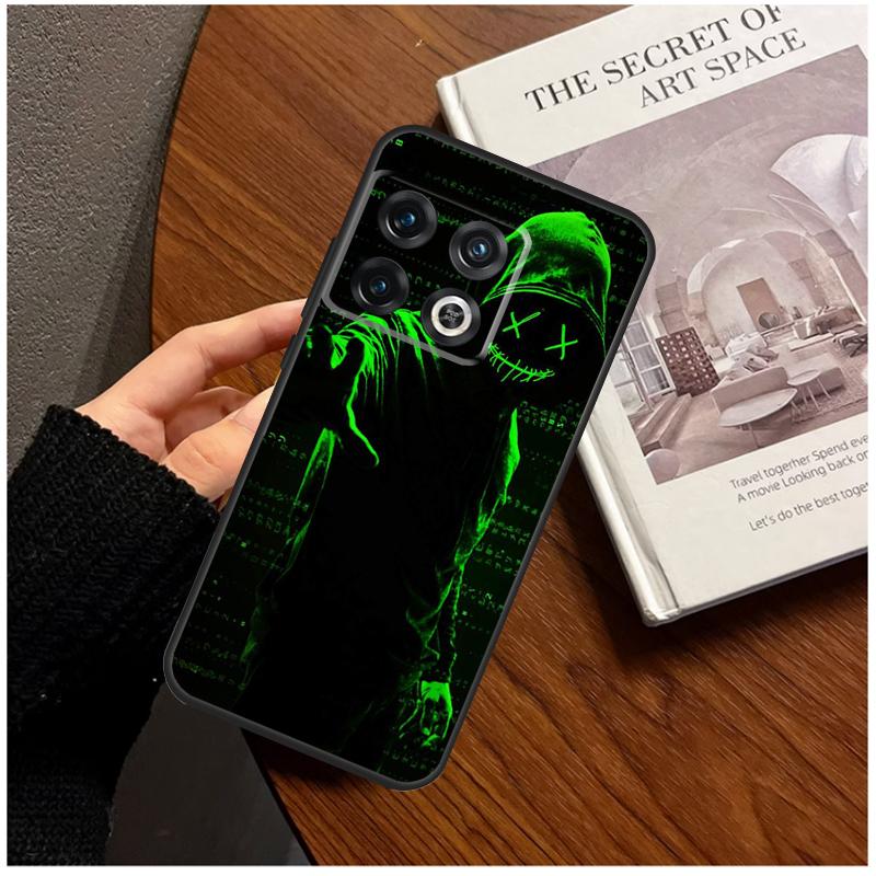 Чехол-хакер Matrix для OnePlus 8T 10T 13T 10R 12R 13R 15 13 12 11 10 9 Nord 5 CE 2 3 4 Lite N20 N30