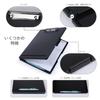 Homdolaser Clipboard Folder A4 Thin Clipboard Clip File Outdoor Clipboard with Storage File Board Binder File Conference Pad Black